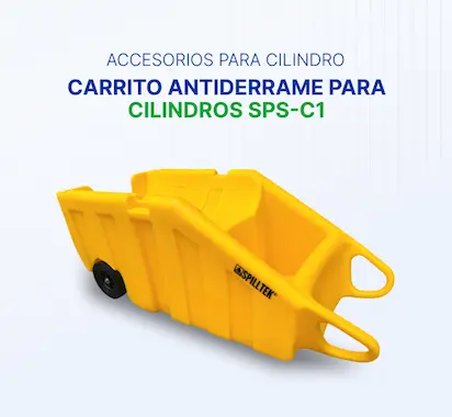 Carrito antiderrame para cilindros SPS-C1